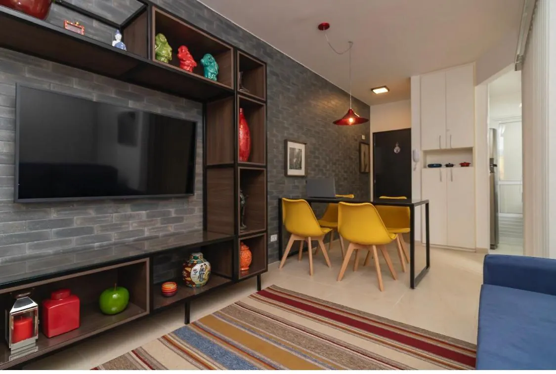 Appartement Mcbv1- Piscina Cobertura Vista Sp Garagem Frei Caneca 44M2 São Paulo